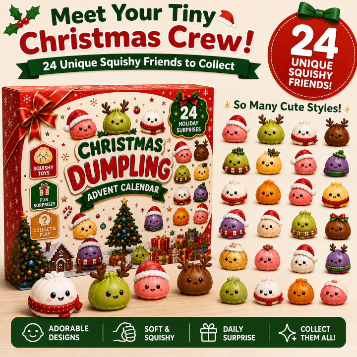 24 Days of Mini Squishies Christmas Advent Calendar - 4
