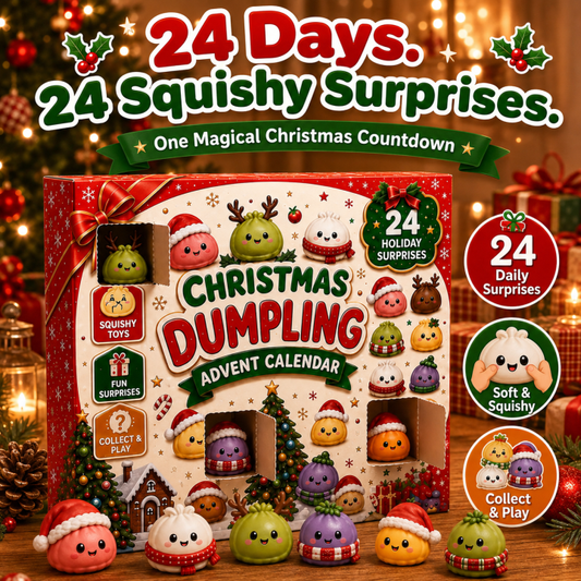 24 Days of Mini Squishies Christmas Advent Calendar - 1