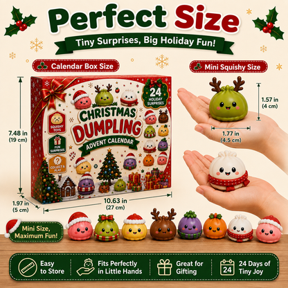 24 Days of Mini Squishies Christmas Advent Calendar - 6