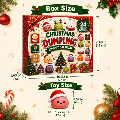 24 Days of Mini Squishies Christmas Advent Calendar - 8
