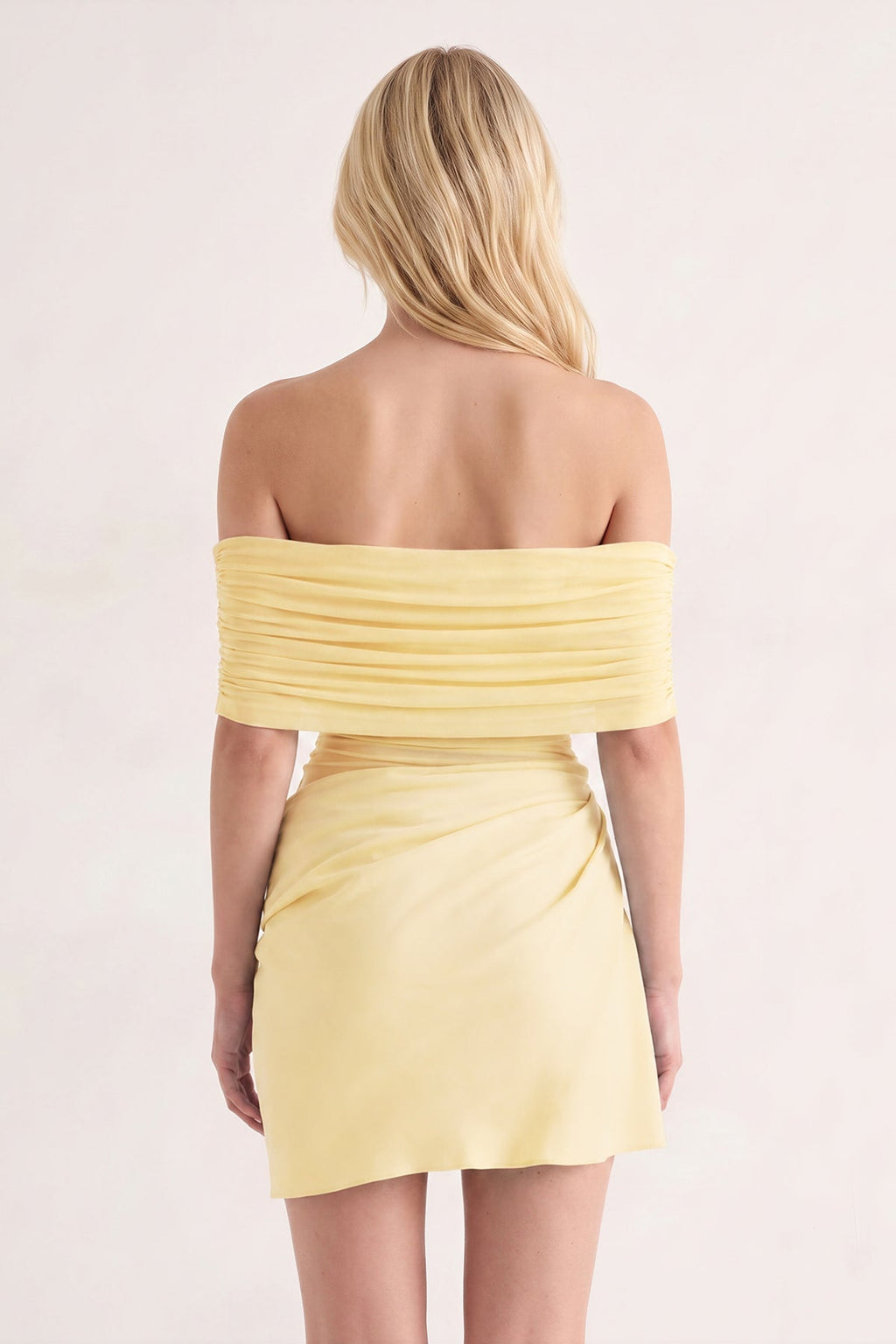 Aqua Off the Shoulder Sheath Ruched Tulle Homecoming Dress