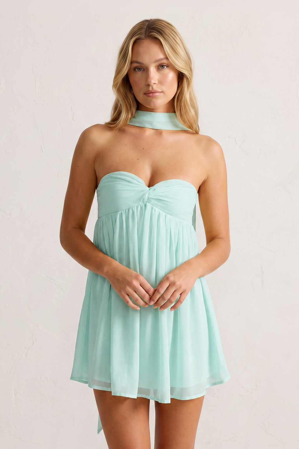 Sweetheart Ruched A-Line Chiffon Homecoming Dress