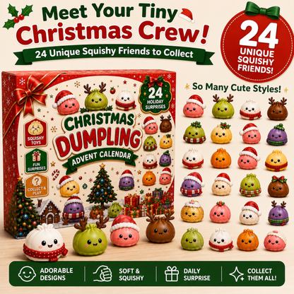24 Days of Mini Squishies Christmas Advent Calendar - 4