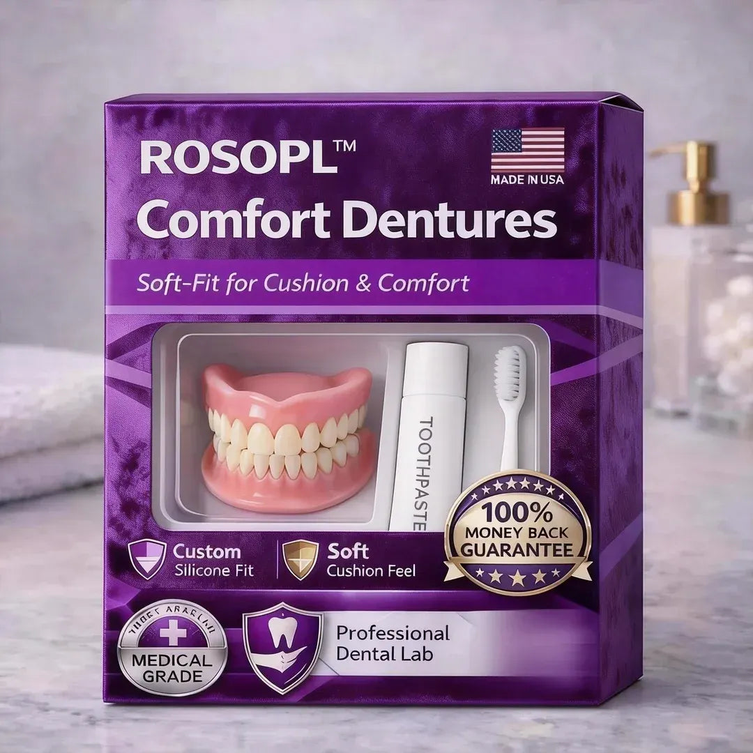 🌎 ROSOPLTM Custom-Fit Dentures ⏰ ENDS TODAY • 70% OFF | Smile with Confidence